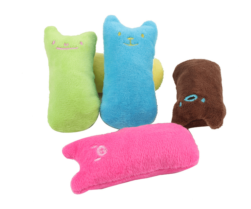 Interactive Catnip Cat Pillow Toy - Reduces Boredom & Anxiety