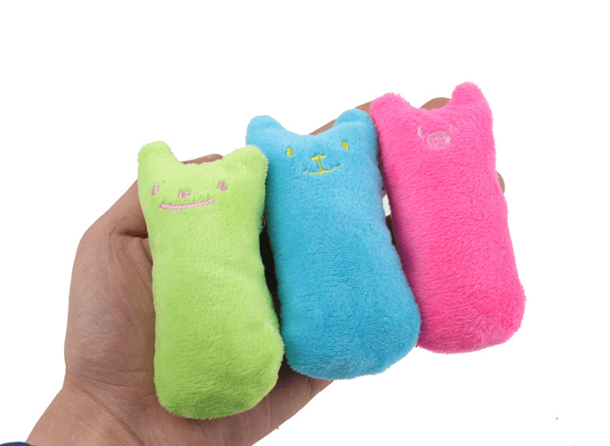 Interactive Catnip Cat Pillow Toy - Reduces Boredom & Anxiety