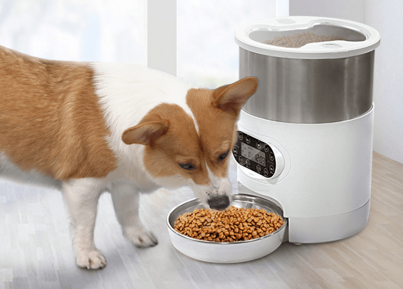 Smartpaws Remote-Controlled Pet Feeder: Automatic Food Dispenser