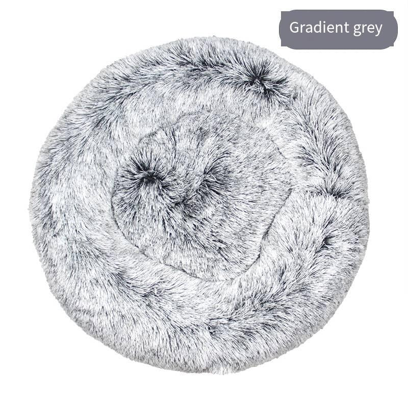 Doghouse Cathouse Plush round Pet Bed Dog Bed Winter Dog Mat Pet Bed Pet Supplies
