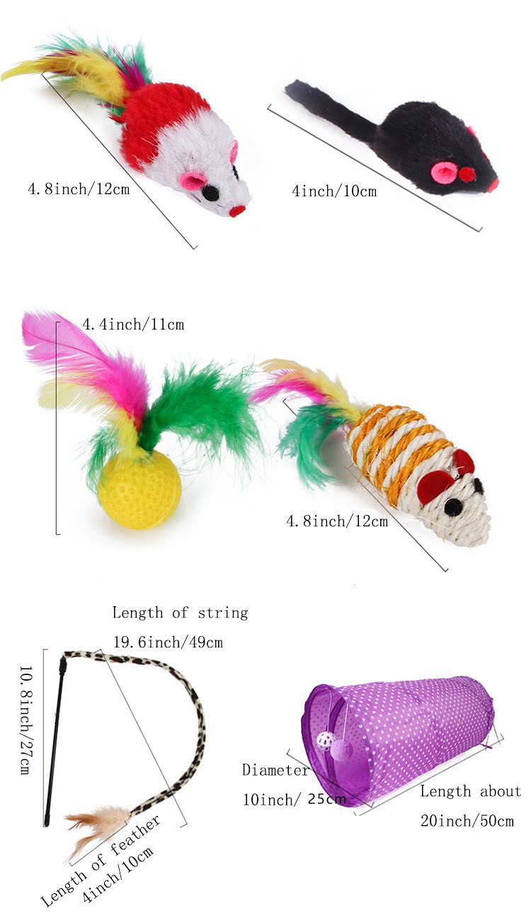 Complete Cat Toy Bundle - 21 Interactive Toys for Hours of Fun
