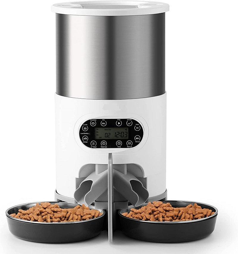 Smartpaws Remote-Controlled Pet Feeder: Automatic Food Dispenser