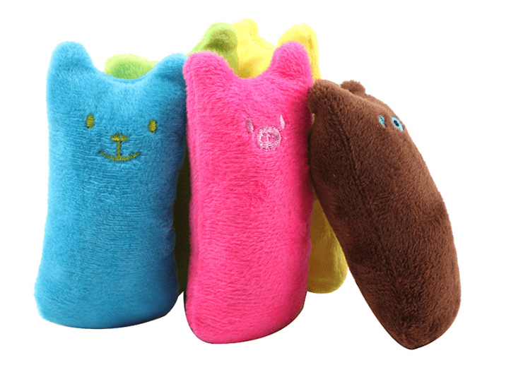 Interactive Catnip Cat Pillow Toy - Reduces Boredom & Anxiety