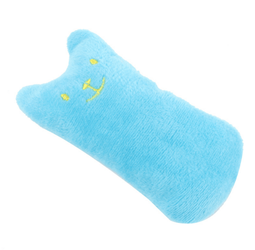 Interactive Catnip Cat Pillow Toy - Reduces Boredom & Anxiety