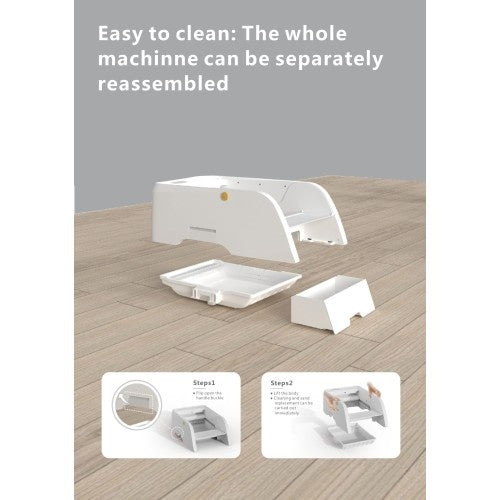 Smart Self-Cleaning Litter Box - Wide Opening Design