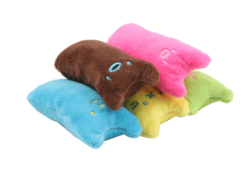 Interactive Catnip Cat Pillow Toy - Reduces Boredom & Anxiety