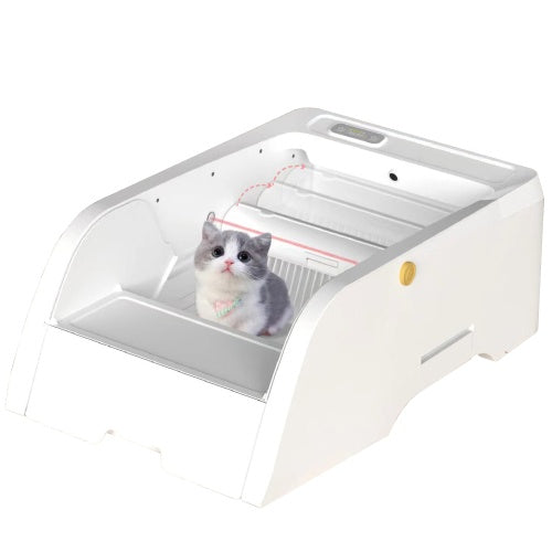 Smart Self-Cleaning Litter Box - Wide Opening Design