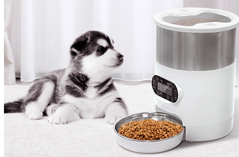 Smartpaws Remote-Controlled Pet Feeder: Automatic Food Dispenser