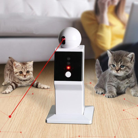 Smart Interactive Cat Robot - Motion-Activated Entertainment